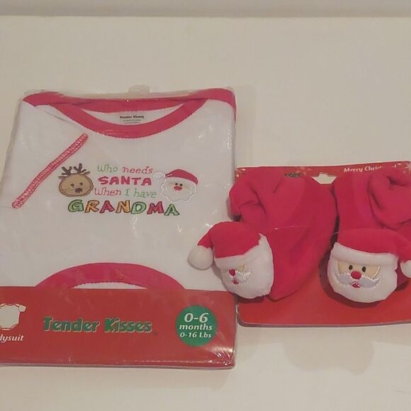 Adorable Infant Christmas Outfit - Picture 1 of 6